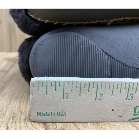 Jessica Simpson Women's Micro Suede Boot Bootie Slippers Fur Lining Brown Size 9 - Picture 9 of 16